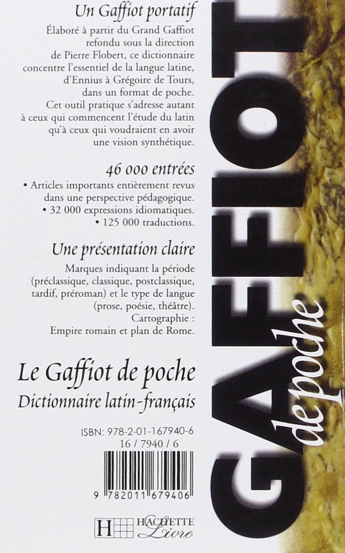 GAFFIOT DE POCHE