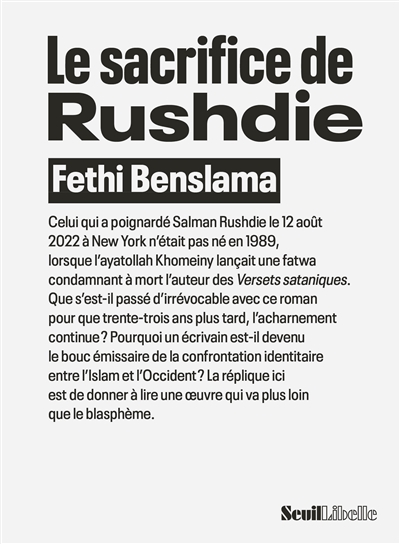LE SACRIFICE DE RUSHDIE