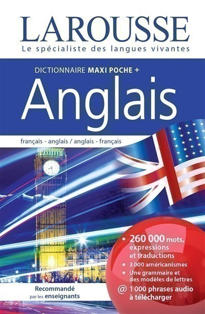 DICTIONNAIRE MAXI POCHE PLUS ANGLAIS