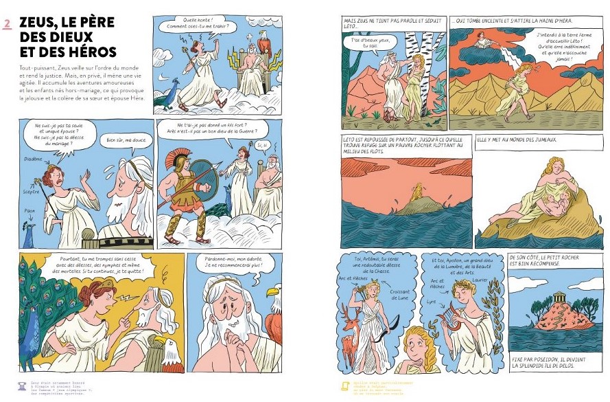 MA PREMIERE MYTHOLOGIE EN BD
