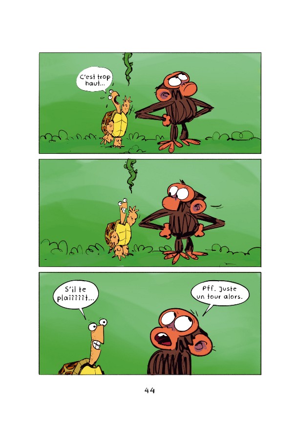 GASTON GROGNON EN BD. ORANGE STRESSEE