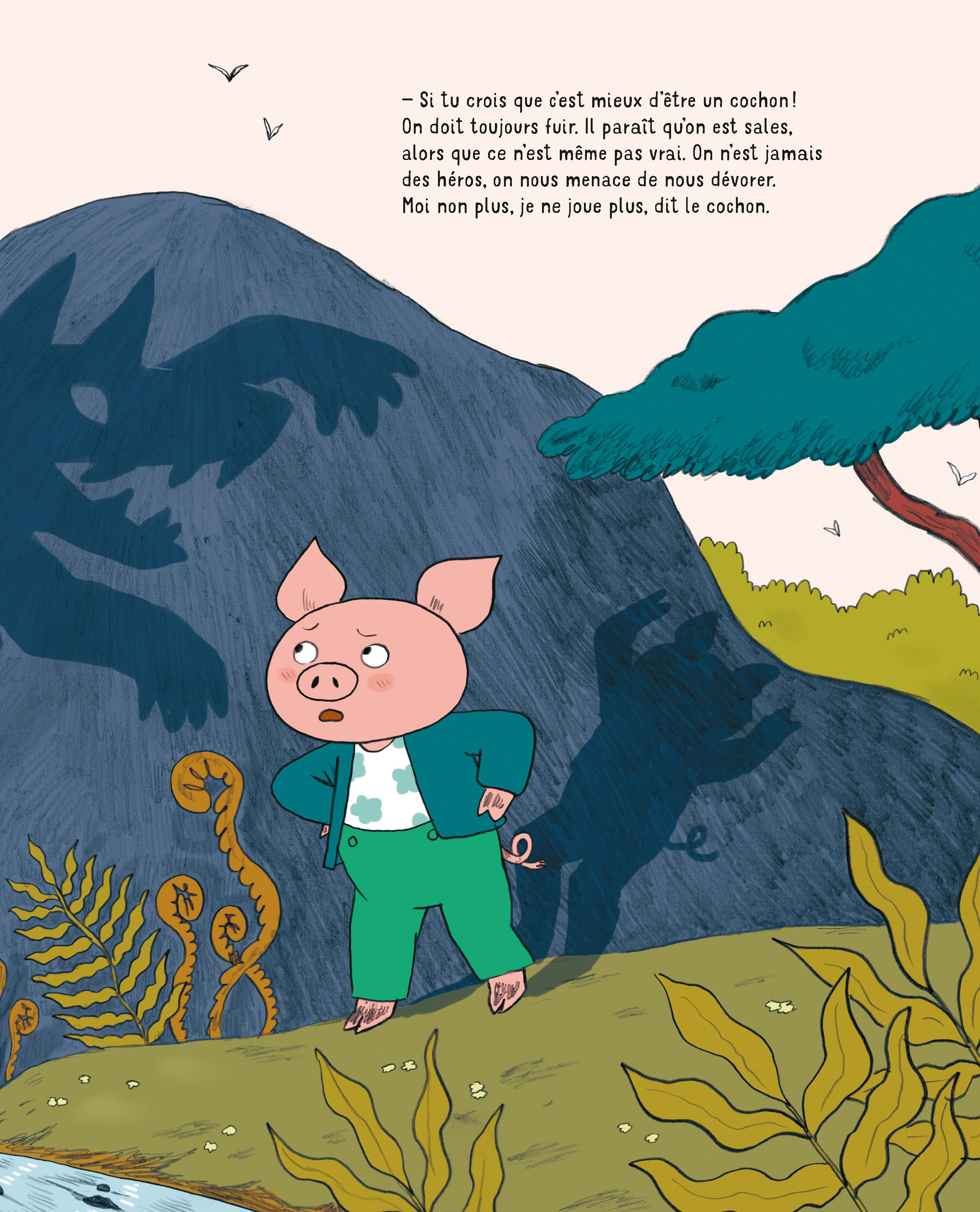 JE NE VEUX PLUS ETRE UN LOUP !