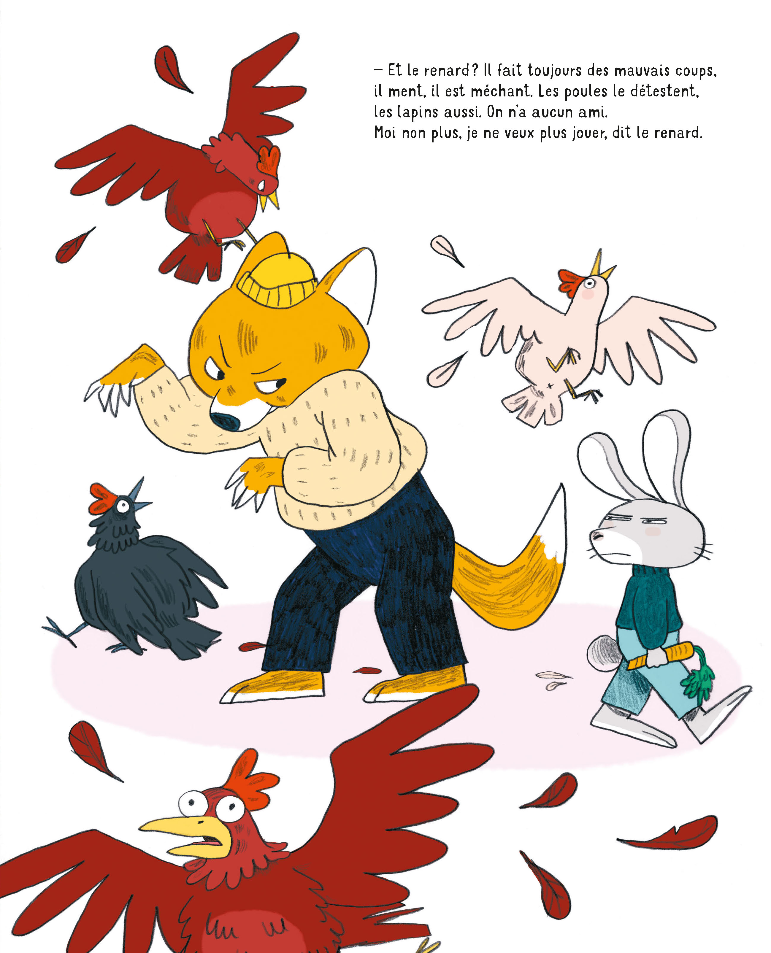 JE NE VEUX PLUS ETRE UN LOUP !