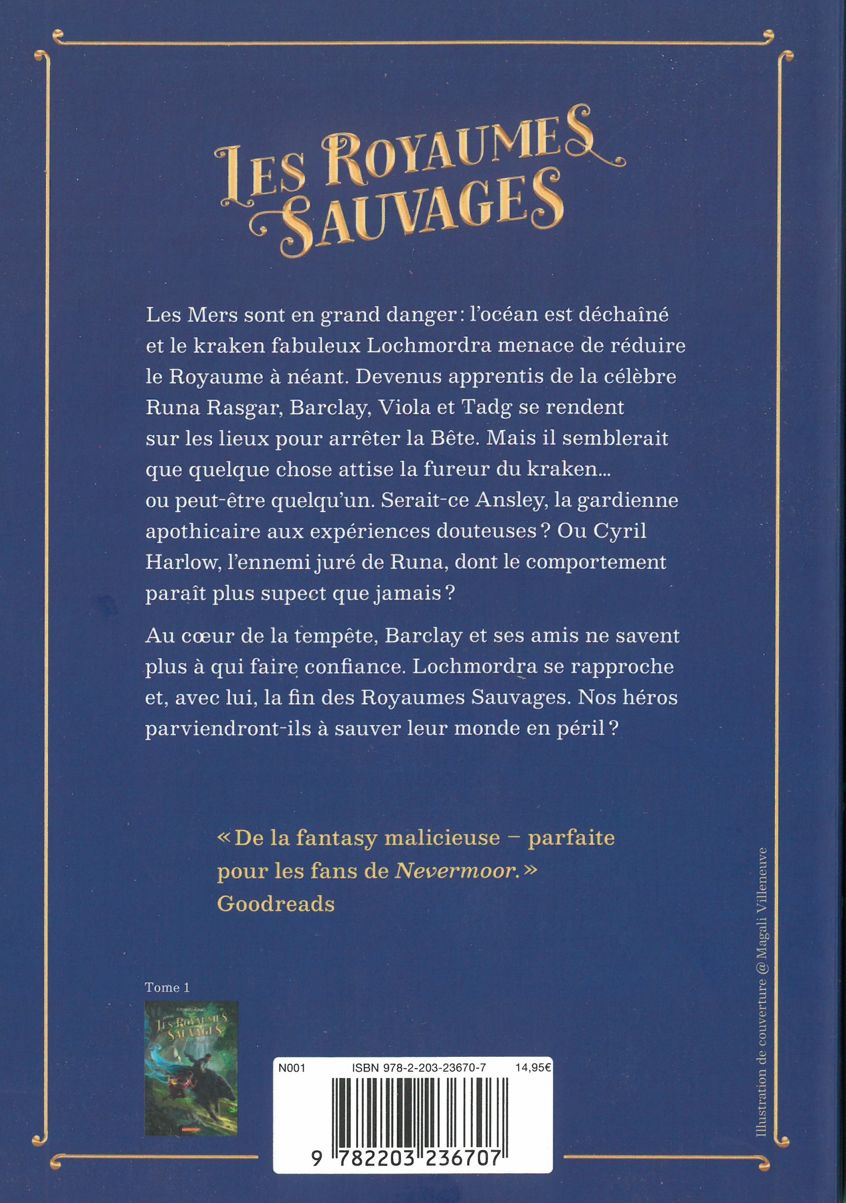 LES ROYAUMES SAUVAGES T2 LA PREMIERE QUETE