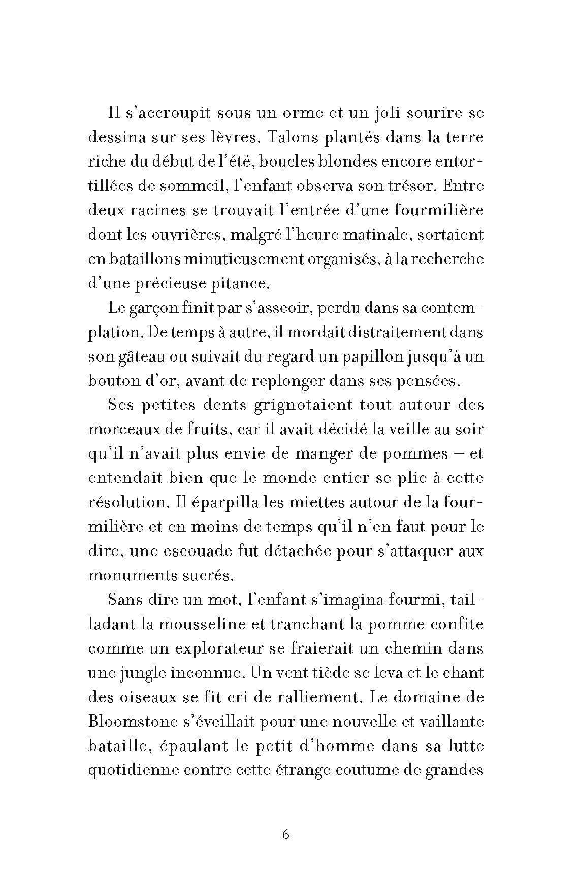 LA PREMIERE ROSE DE BLOOMSTONE