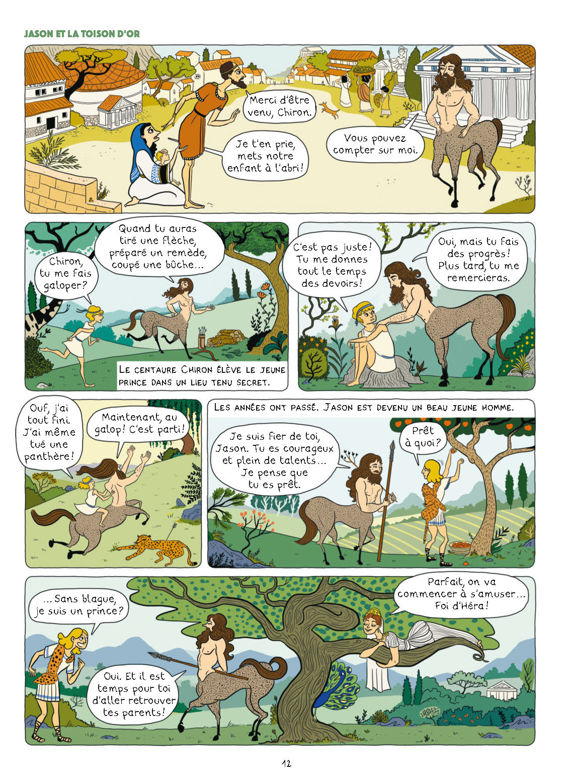 HEROS ET HEROINES DE LA MYTHOLOGIE GRECQUE EN BD