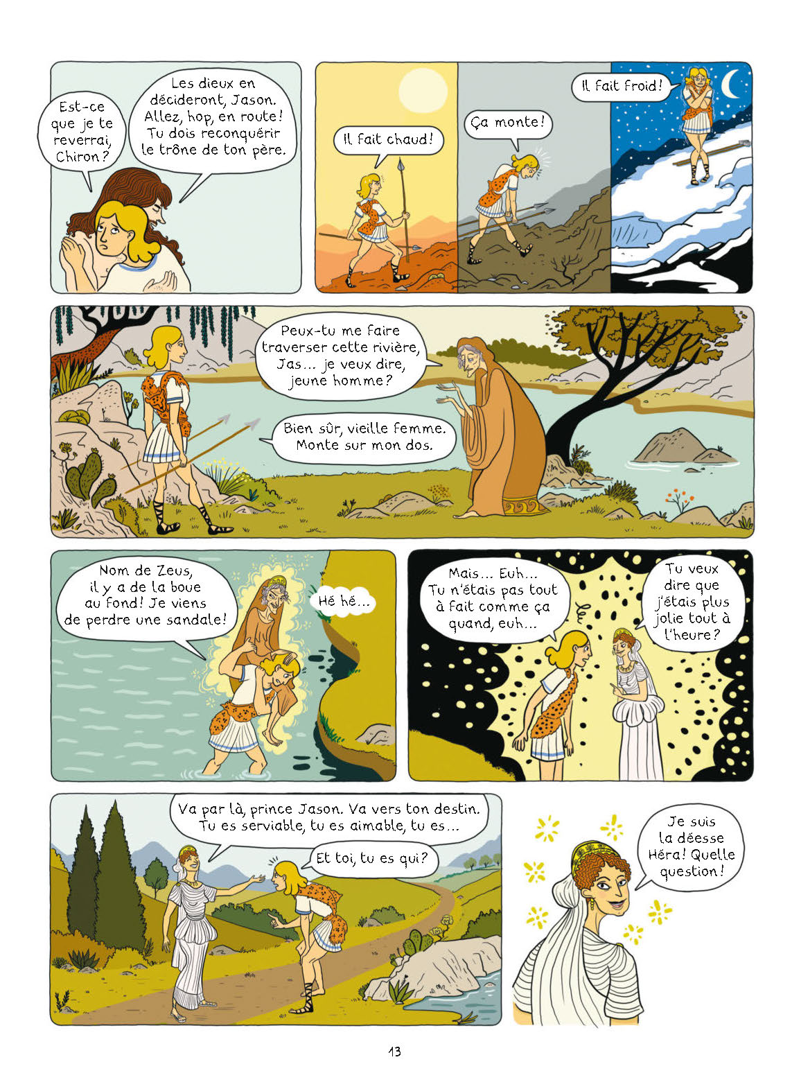 HEROS ET HEROINES DE LA MYTHOLOGIE GRECQUE EN BD