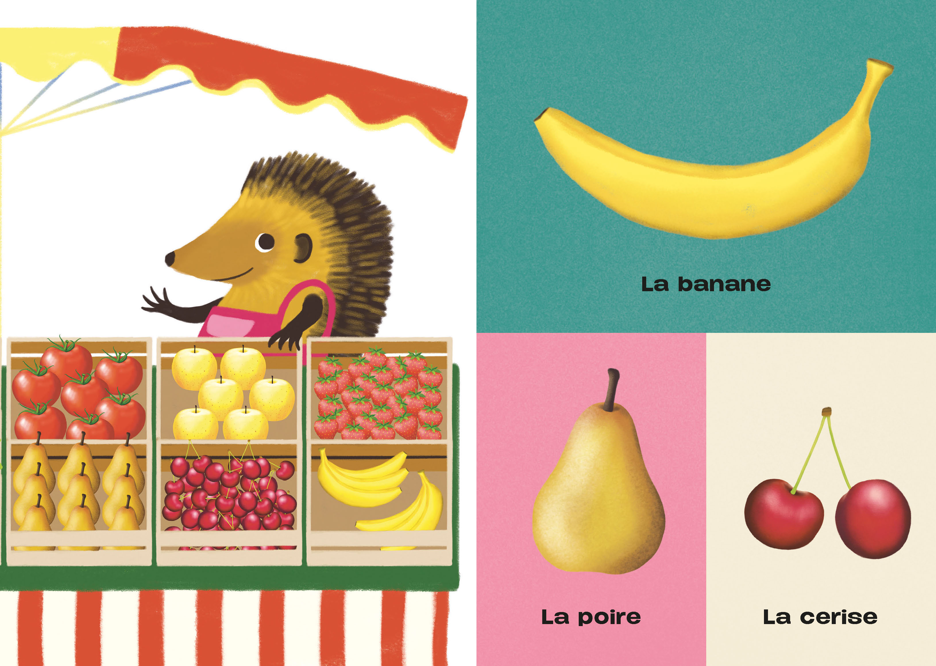 MON IMAGIER A JOUER - LE MARCHE