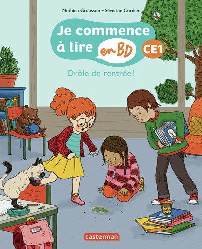 DROLE DE RENTREE ! - JE COMMENCE A LIRE EN BD-CE1