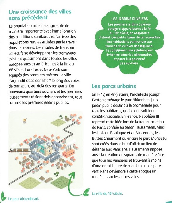 UNE VILLE VERTE