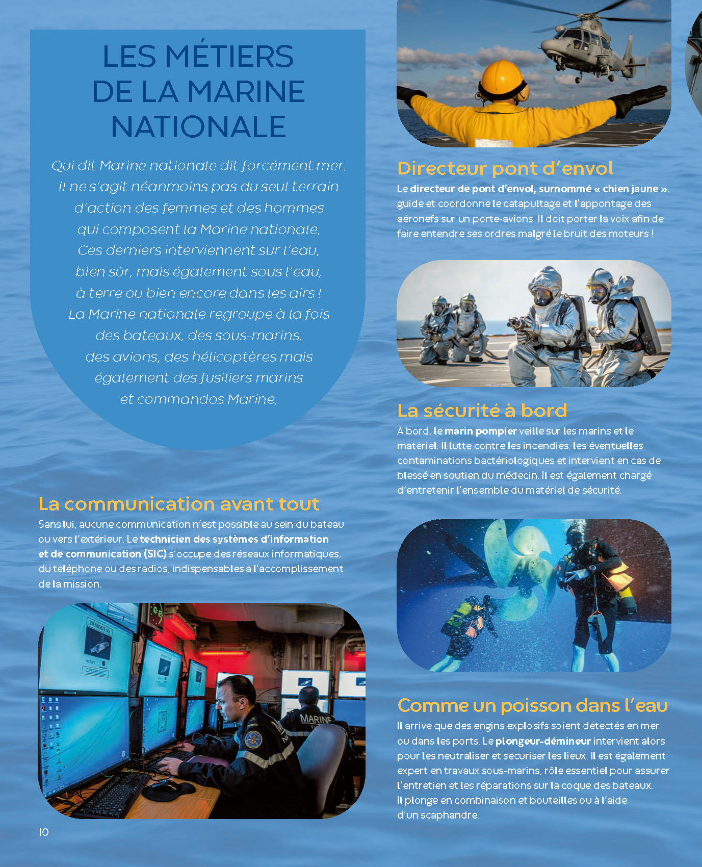LES METIERS DE L