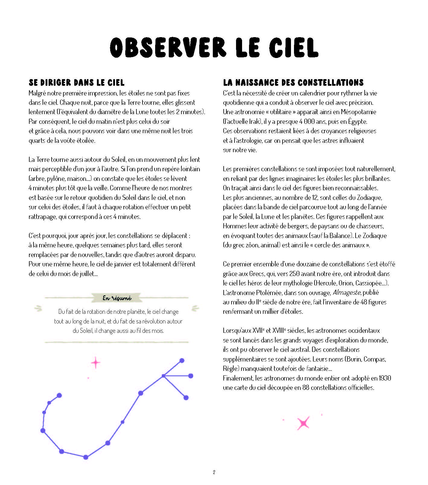 MYSTERIEUSES CONSTELLATIONS : DECOUVRIR LE CIEL AU FIL DES SAISONS