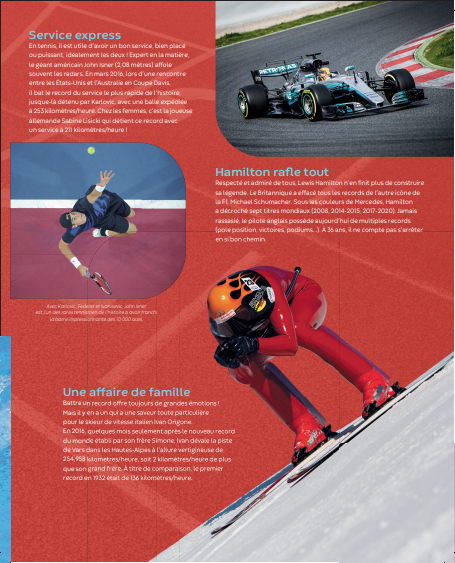 LES RECORDS SPORTIFS