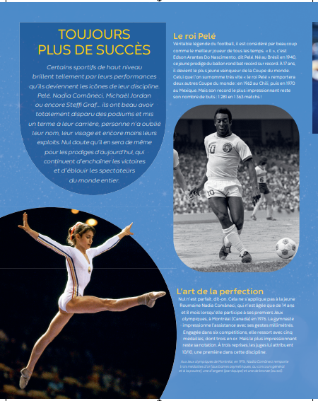 LES RECORDS SPORTIFS