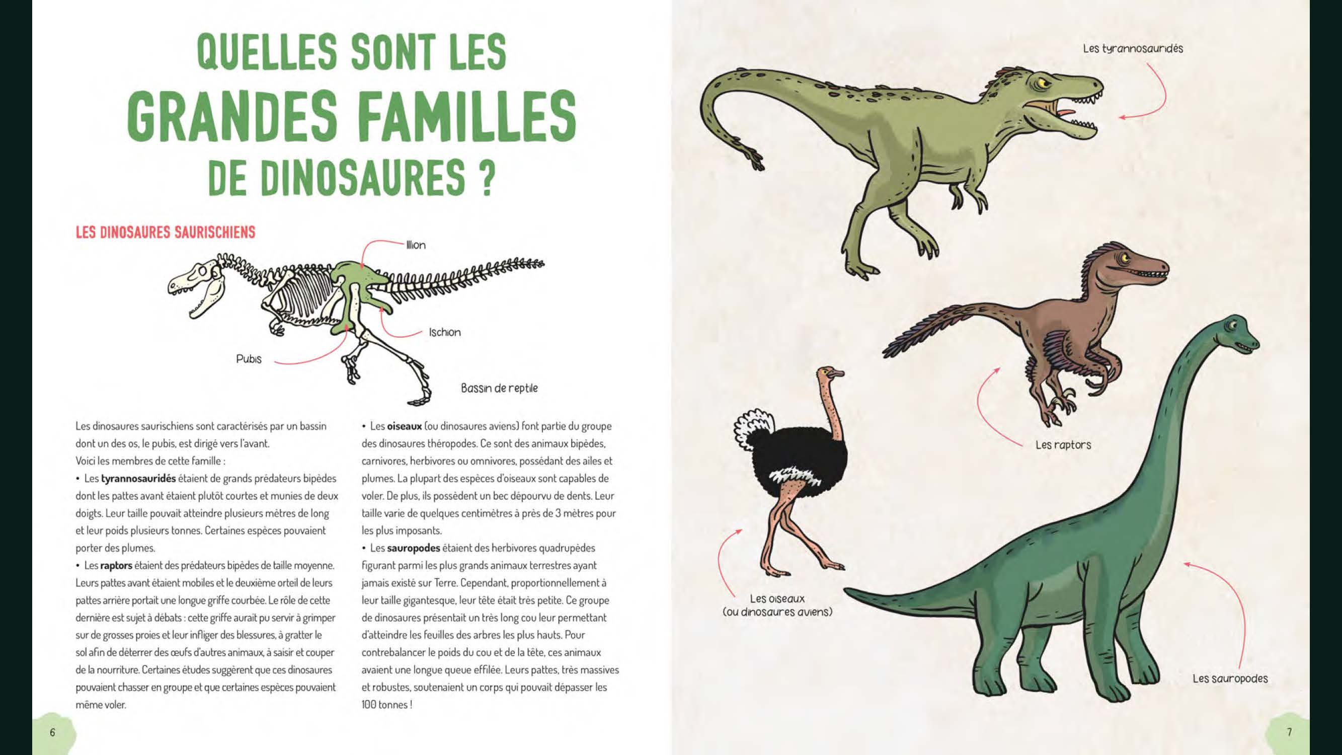 LES DINOSAURES