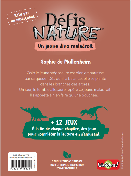UN JEUNE DINO MALADROIT - DEFIS NATURE