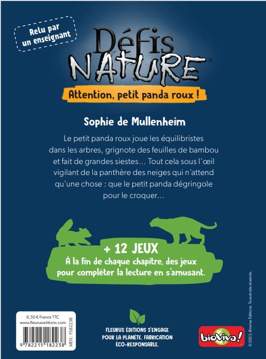 ATTENTION, PETIT PANDA ROUX ! DEFIS NATURE