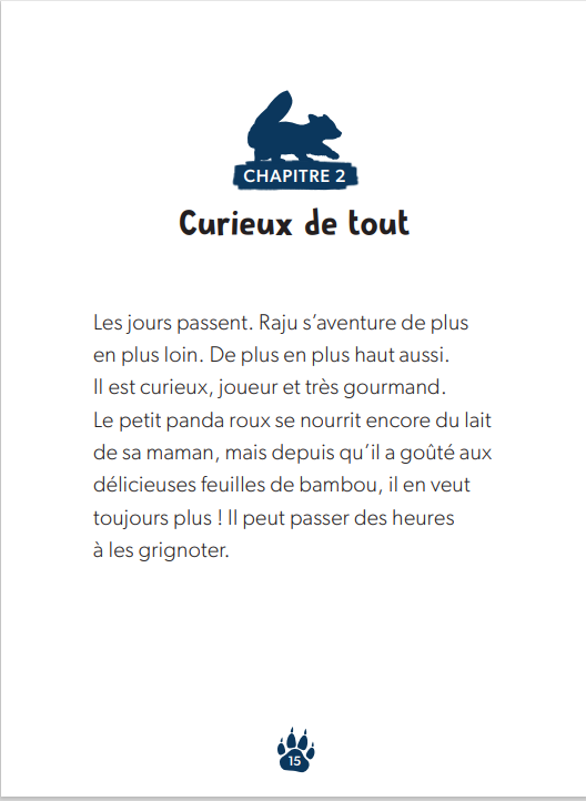 ATTENTION, PETIT PANDA ROUX ! DEFIS NATURE