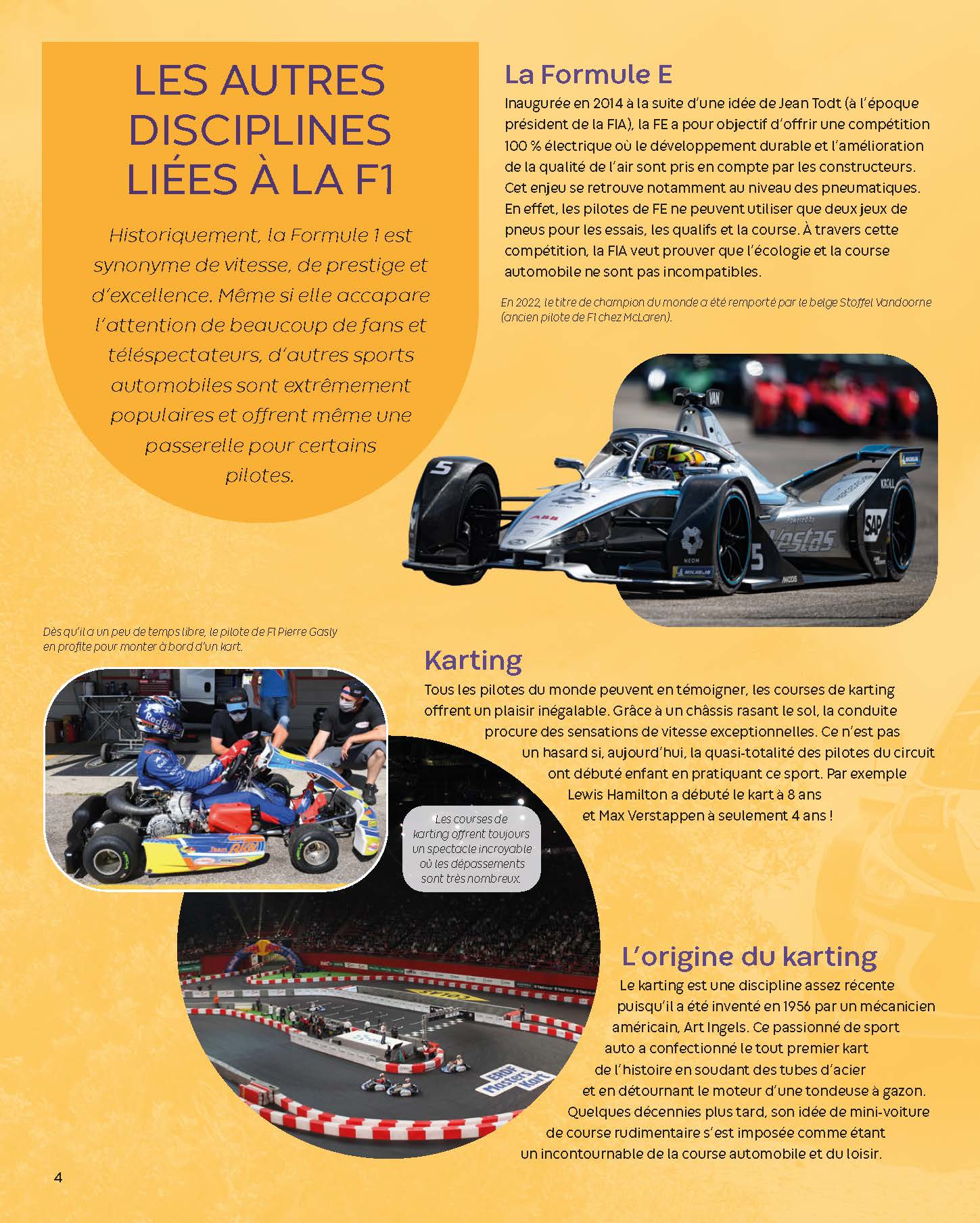 LA FORMULE 1