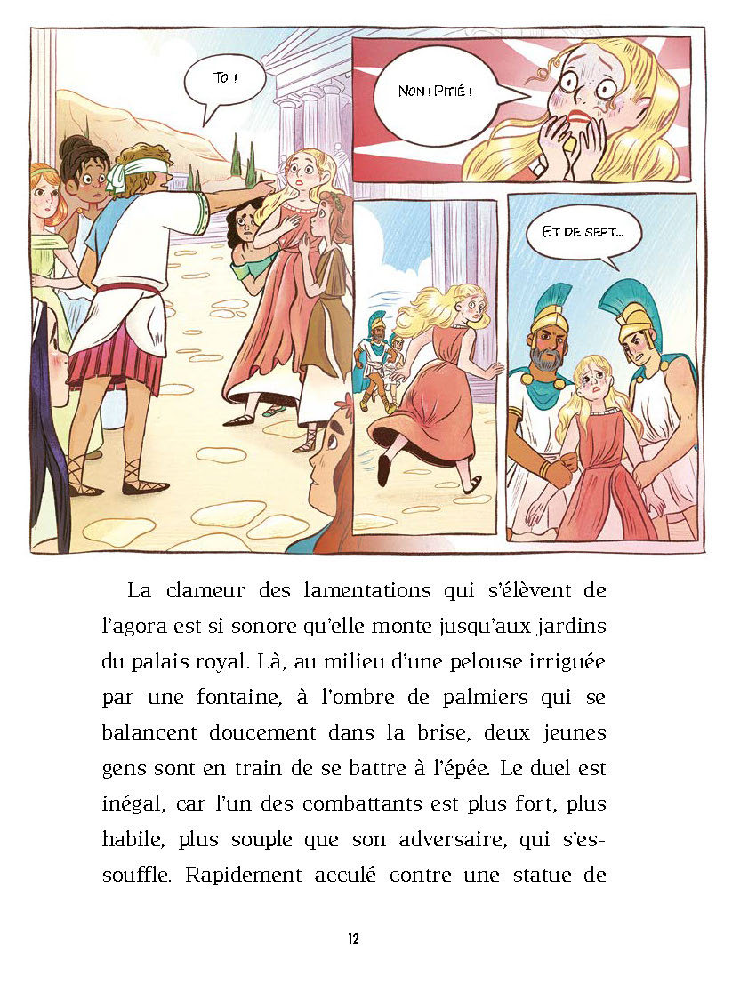 THESEE ET LE MINOTAURE - HEROS DE LA MYTHOLOGIE T1