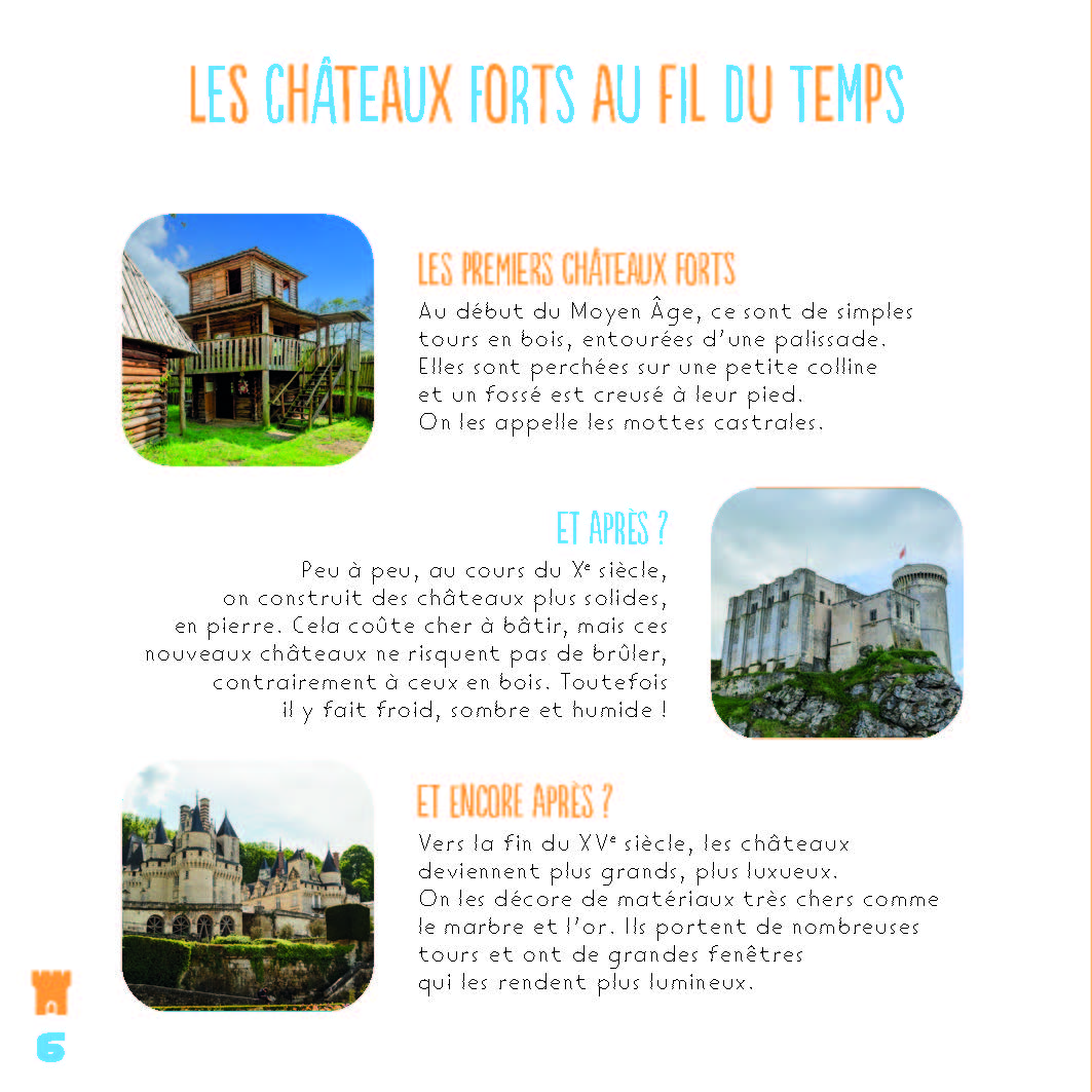 LES CHATEAUX FORTS