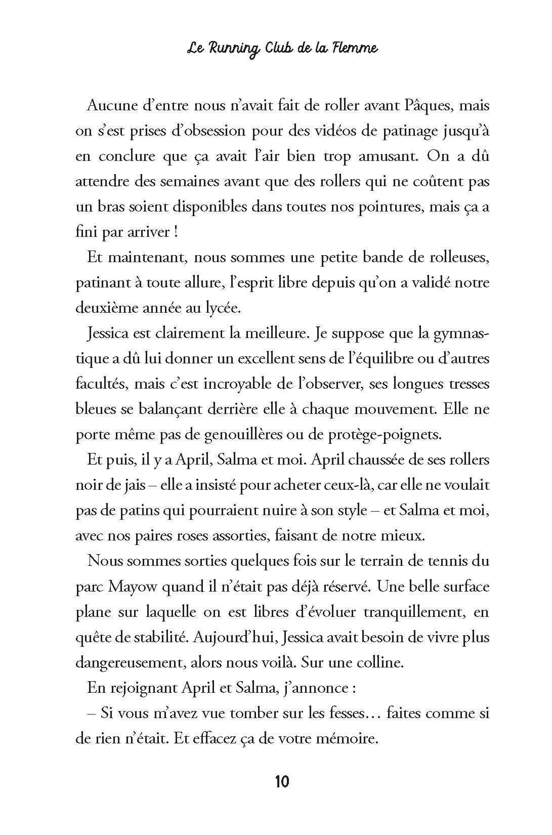 LE RUNNING CLUB DE LA FLEMME