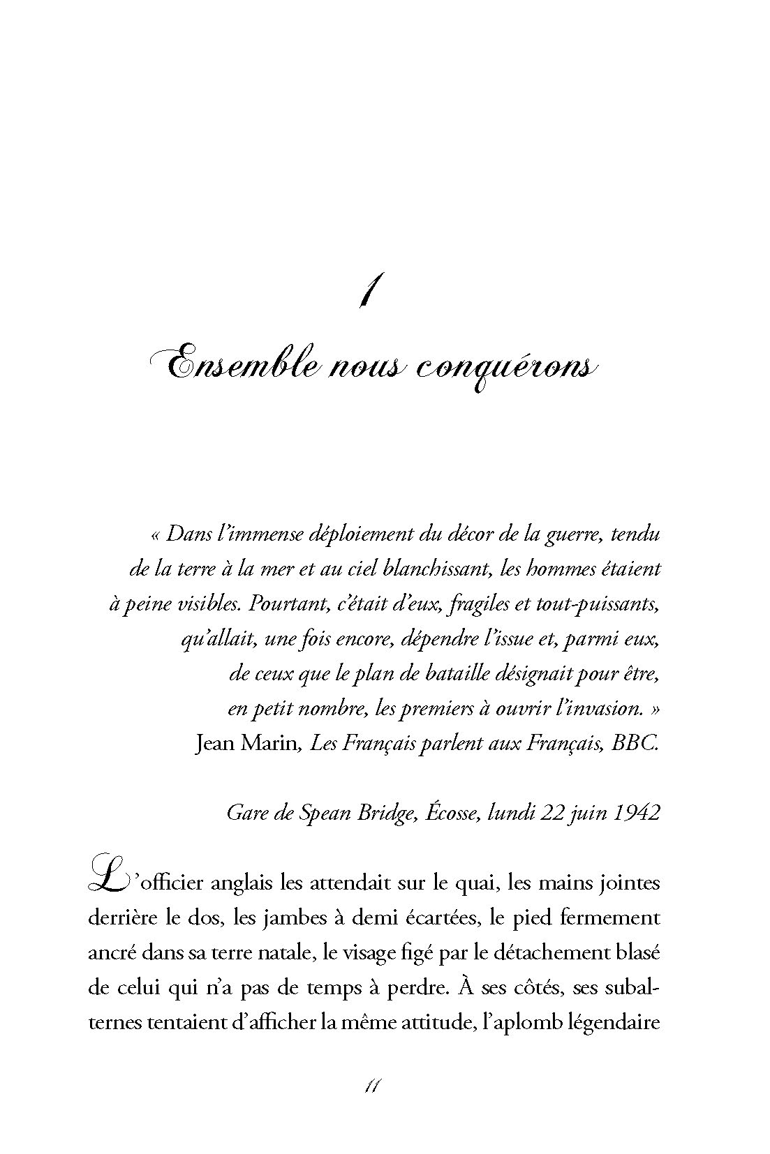 LE COMMANDO DU DEBARQUEMENT