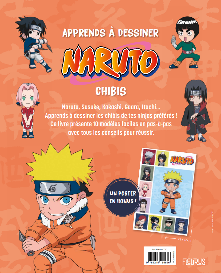 APPRENDS A DESSINER NARUTO : CHIBIS