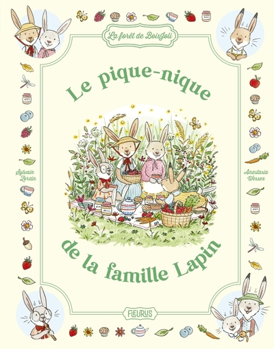 LE PIQUE-NIQUE DE LA FAMILLE LAPIN - LA FORET DE BOISJOLI