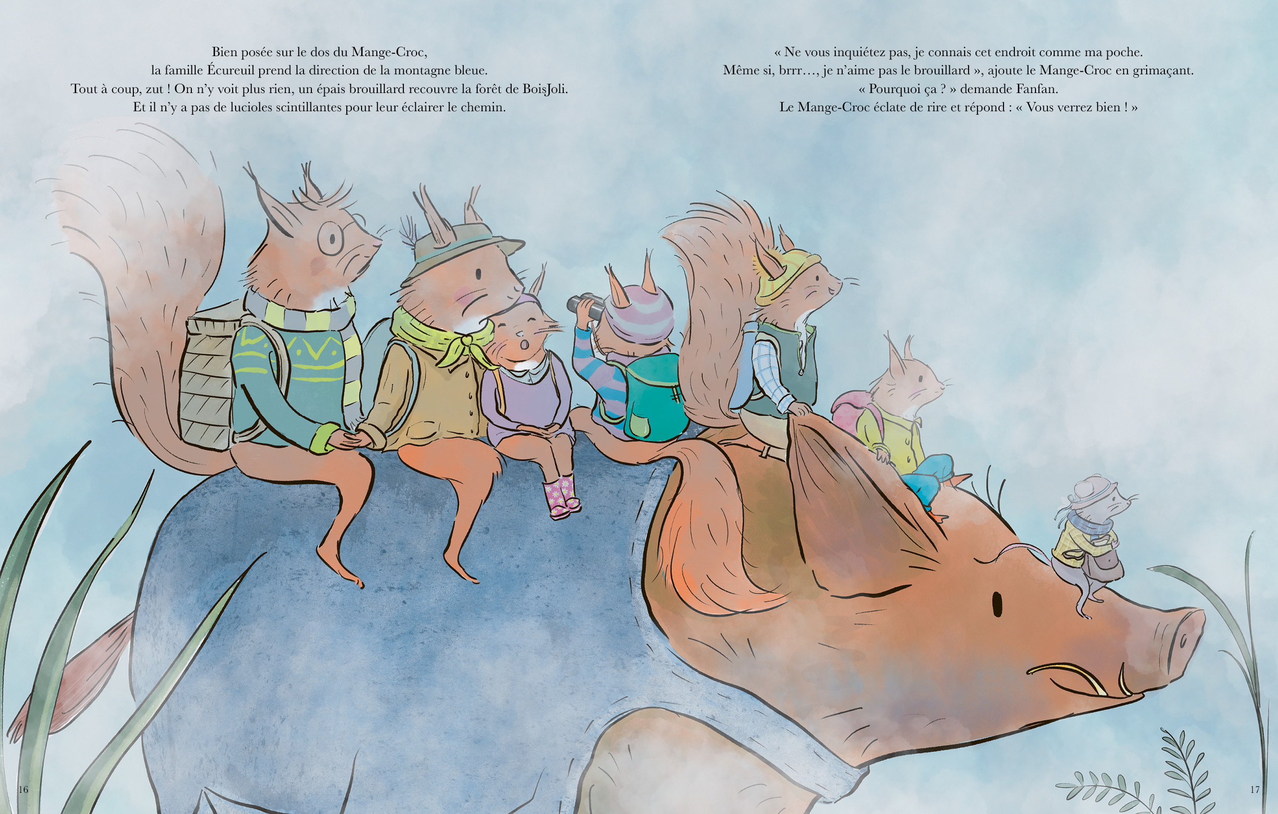 LA GRANDE CUEILLETTE DE LA FAMILLE ECUREUIL LA GRANDE CUEILLETTE DE LA FAMILLE ECUREUIL