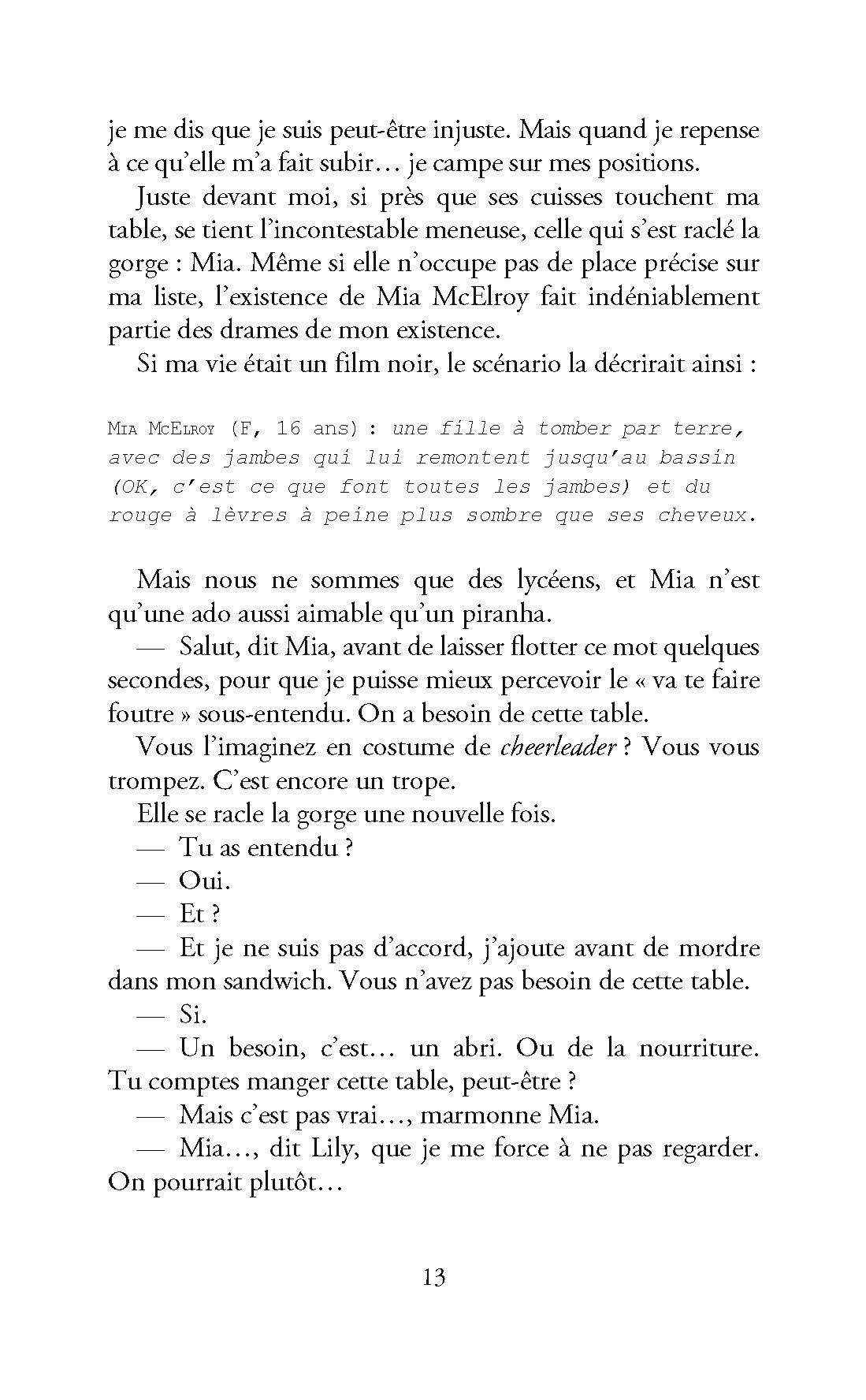DANS LA TETE DE GIDEON GREEN