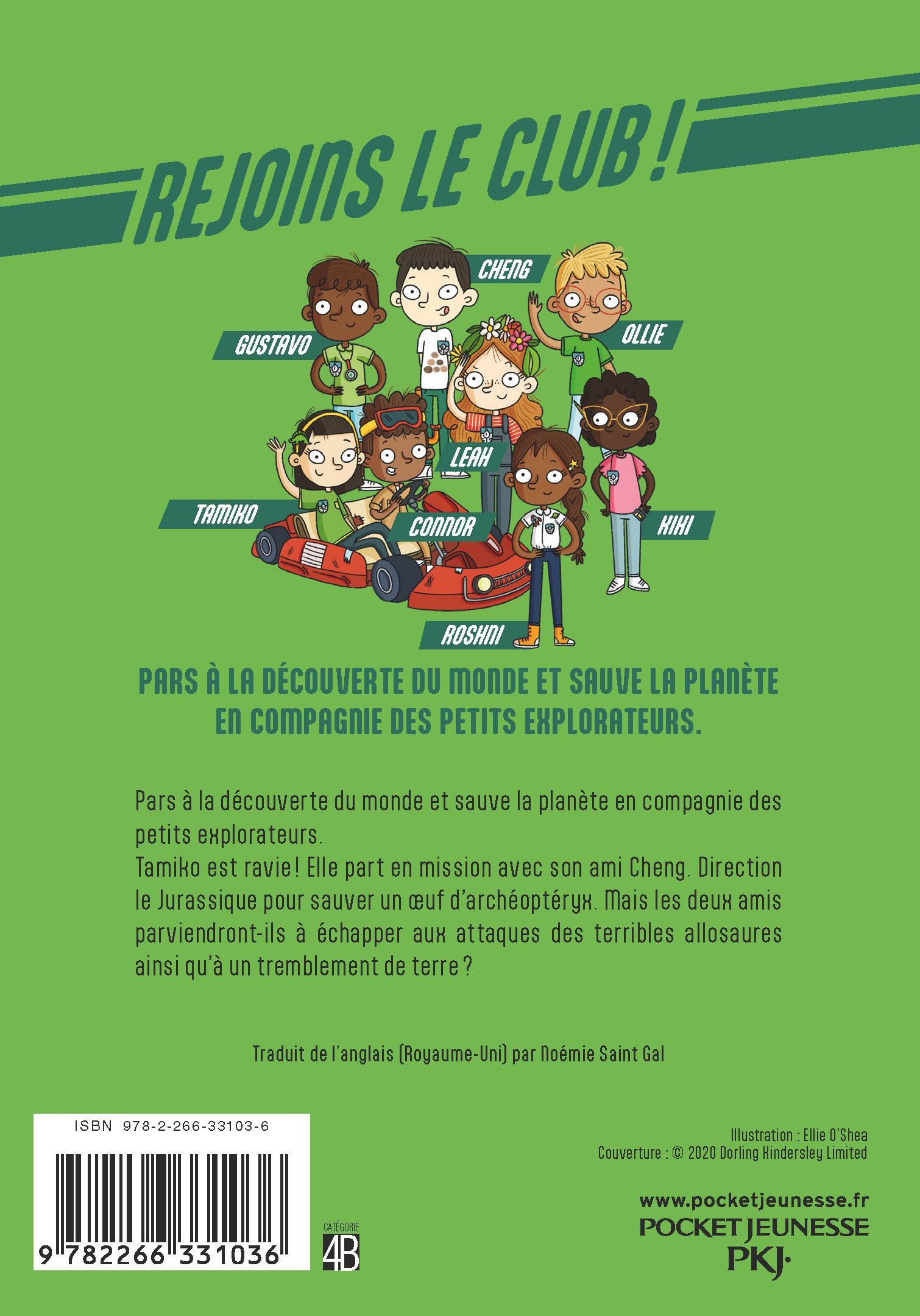 LES PETITS EXPLORATEURS T4 MISSION DINOSAURES