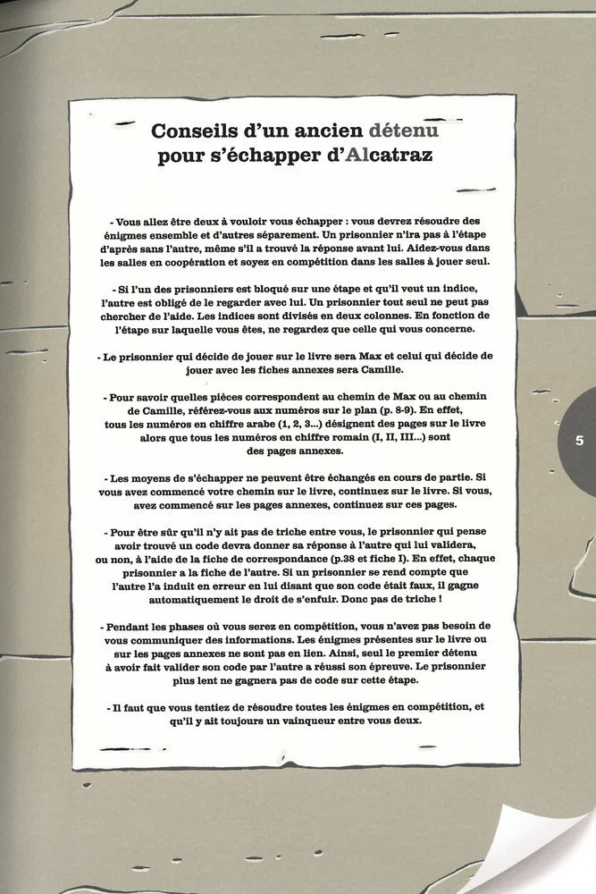 ESCAPE GAME : L