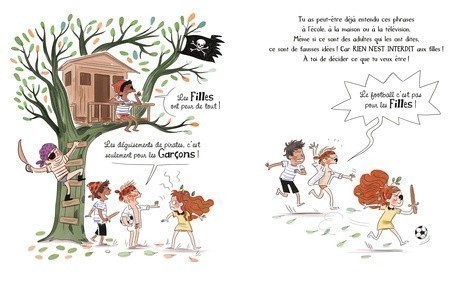 LES FILLES ET LES GARCONS PEUVENT LE FAIRE AUSSI ! 