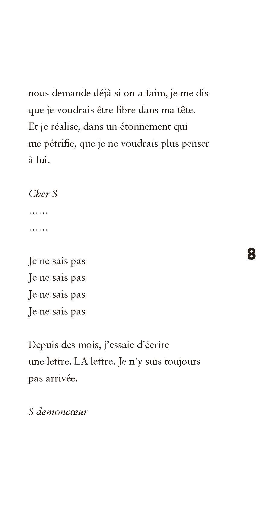 JE NE DIRAI PAS LE MOT