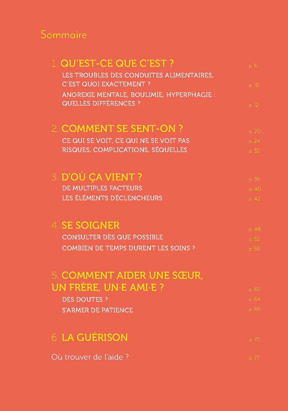 TU PEUX EN SORTIR ! : ANOREXIE, BOULIMIE, HYPERPHAGIE, ETC.