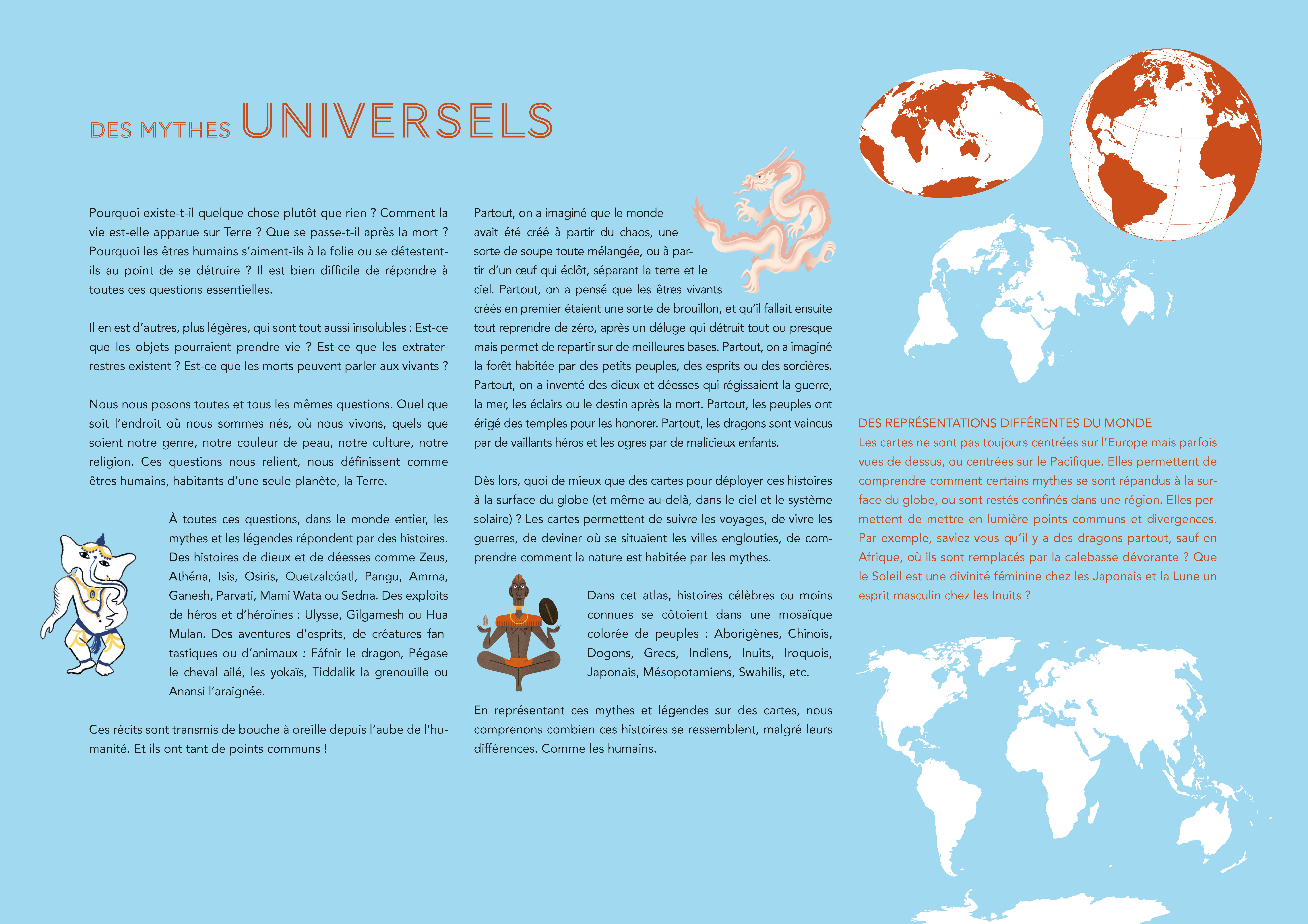 ATLAS DES MYTHES ET LEGENDES DU MONDE