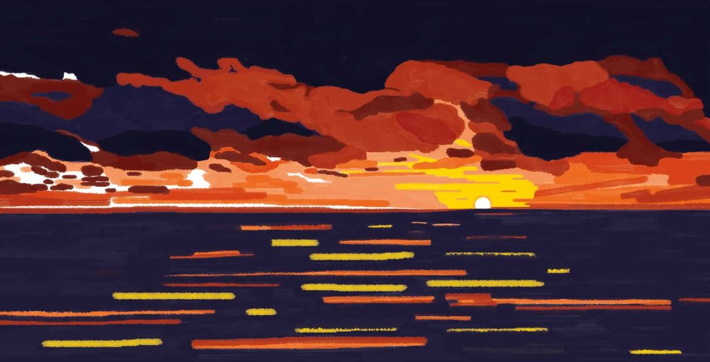 LA MER, LA NUIT