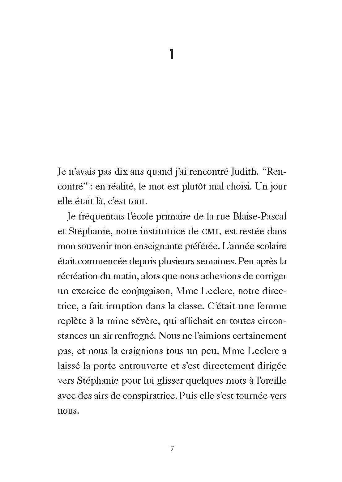 LA VERITE SUR JUDITH D.