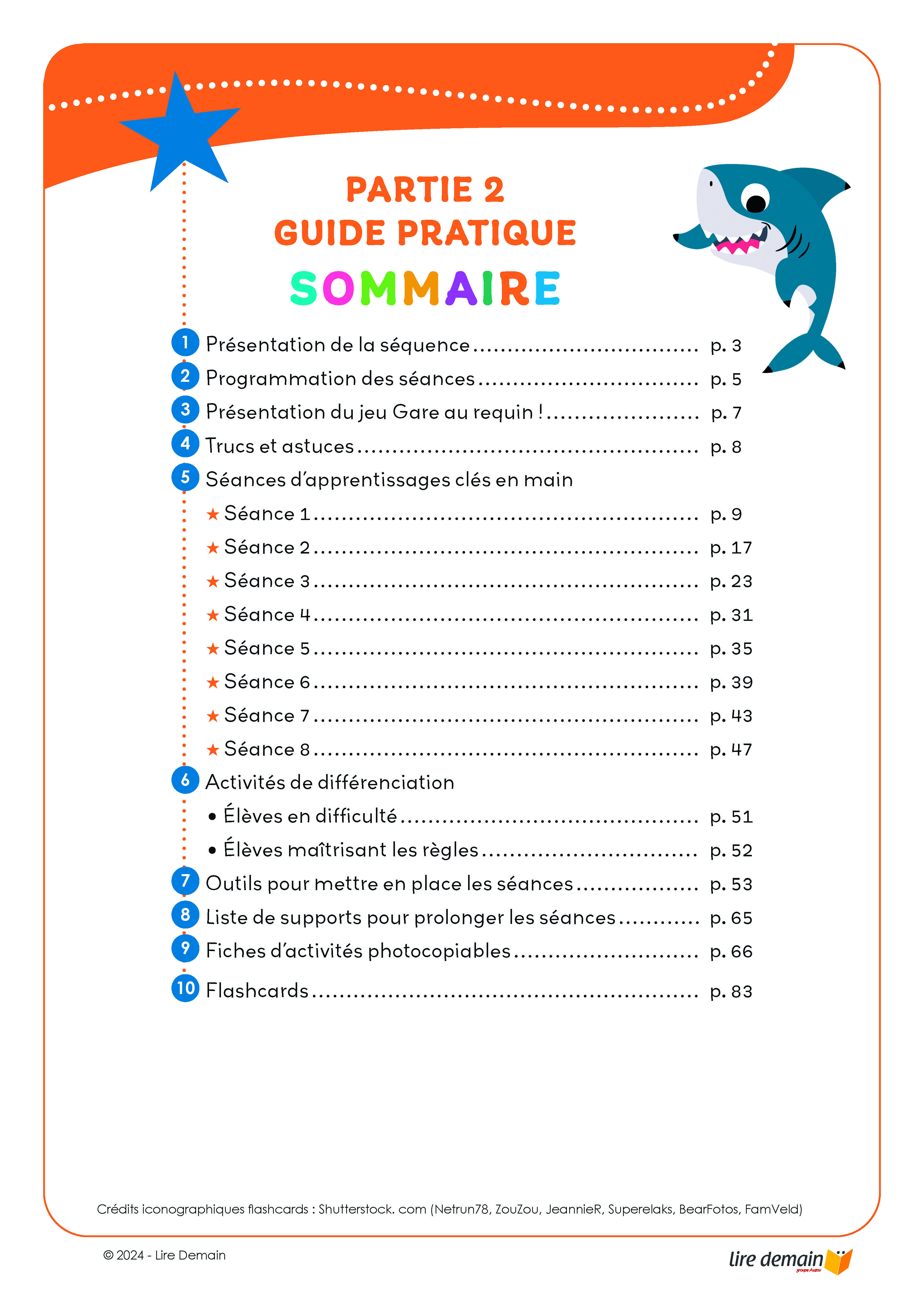 APJS : GARE AU REQUIN : 1 FICHIER + 1 JEU