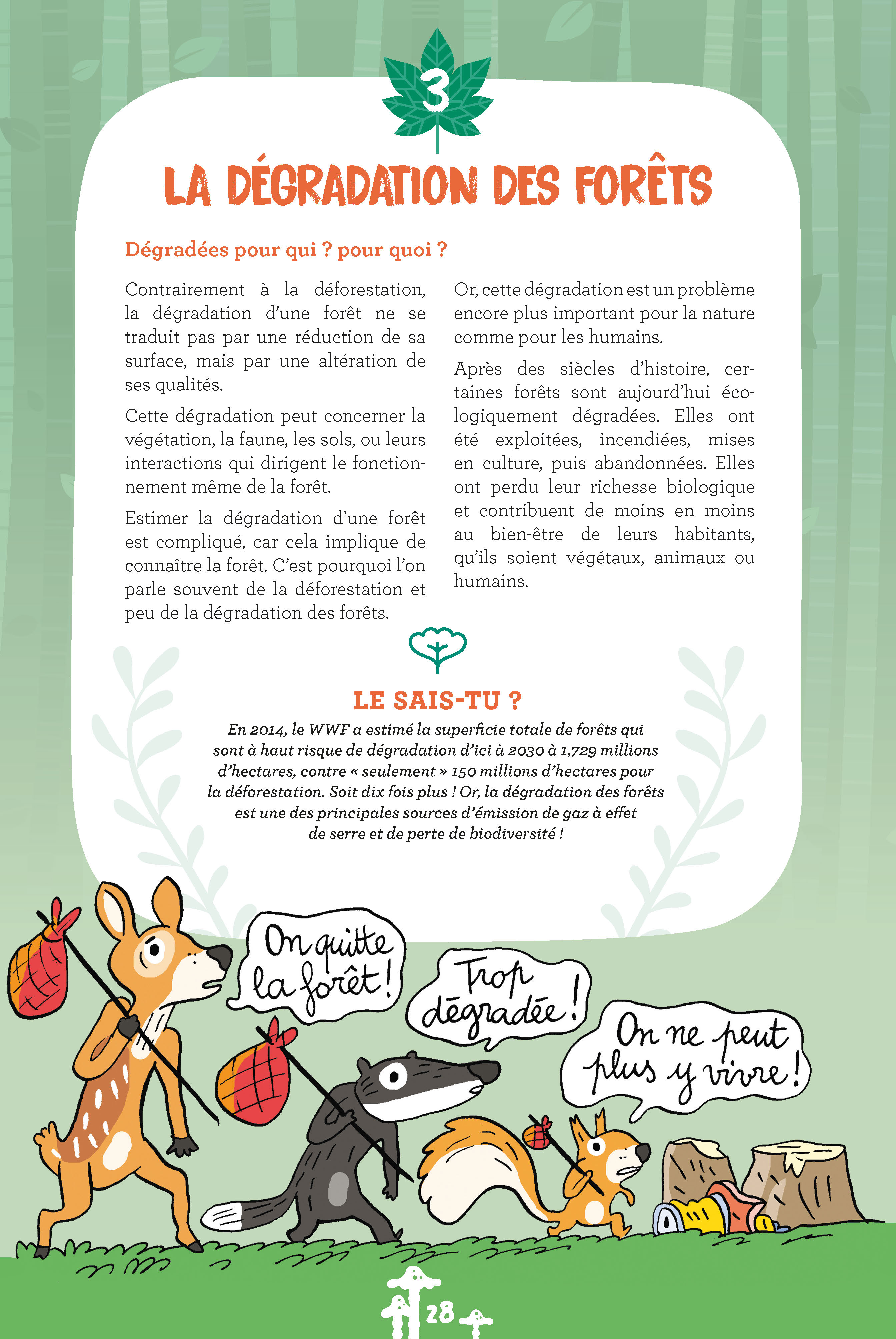 MISSION FORET : APPRENDS LES GESTES QUI SAUVENT LES FORETS !