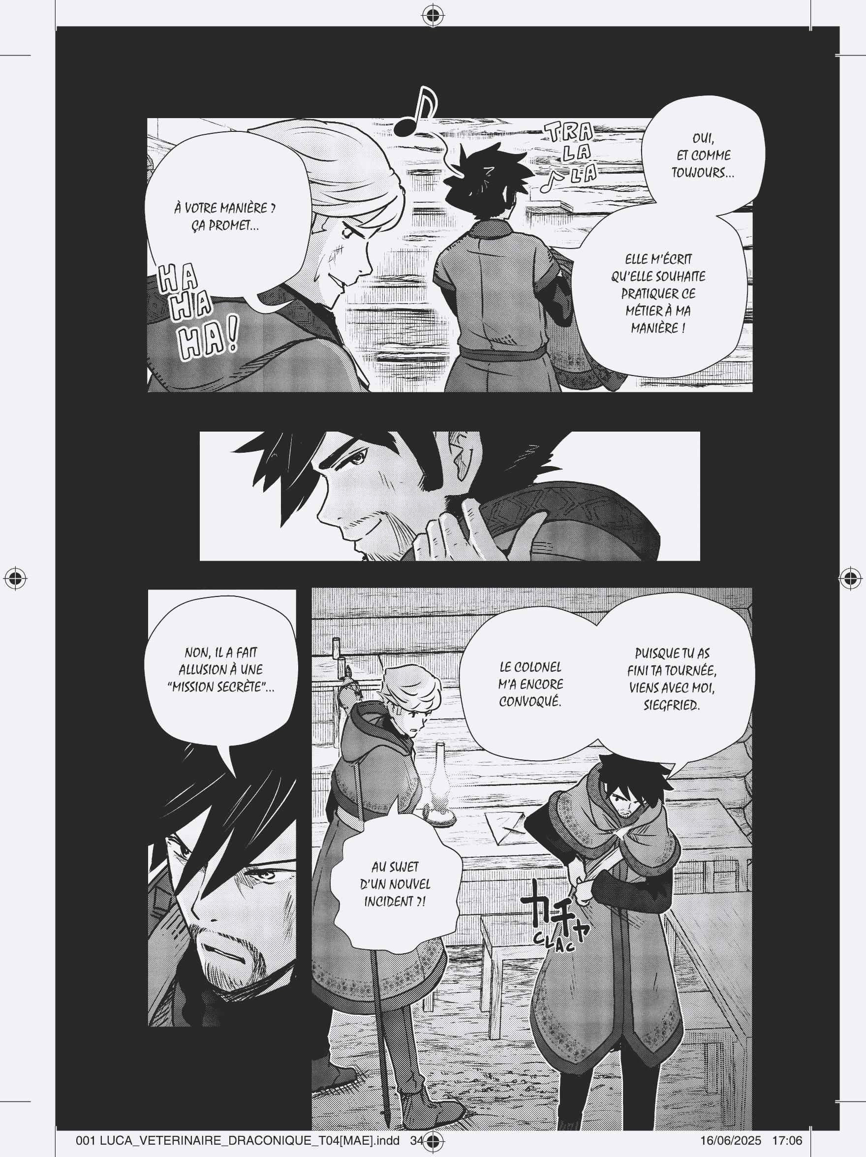 LUCA, VETERINAIRE DRACONIQUE T4