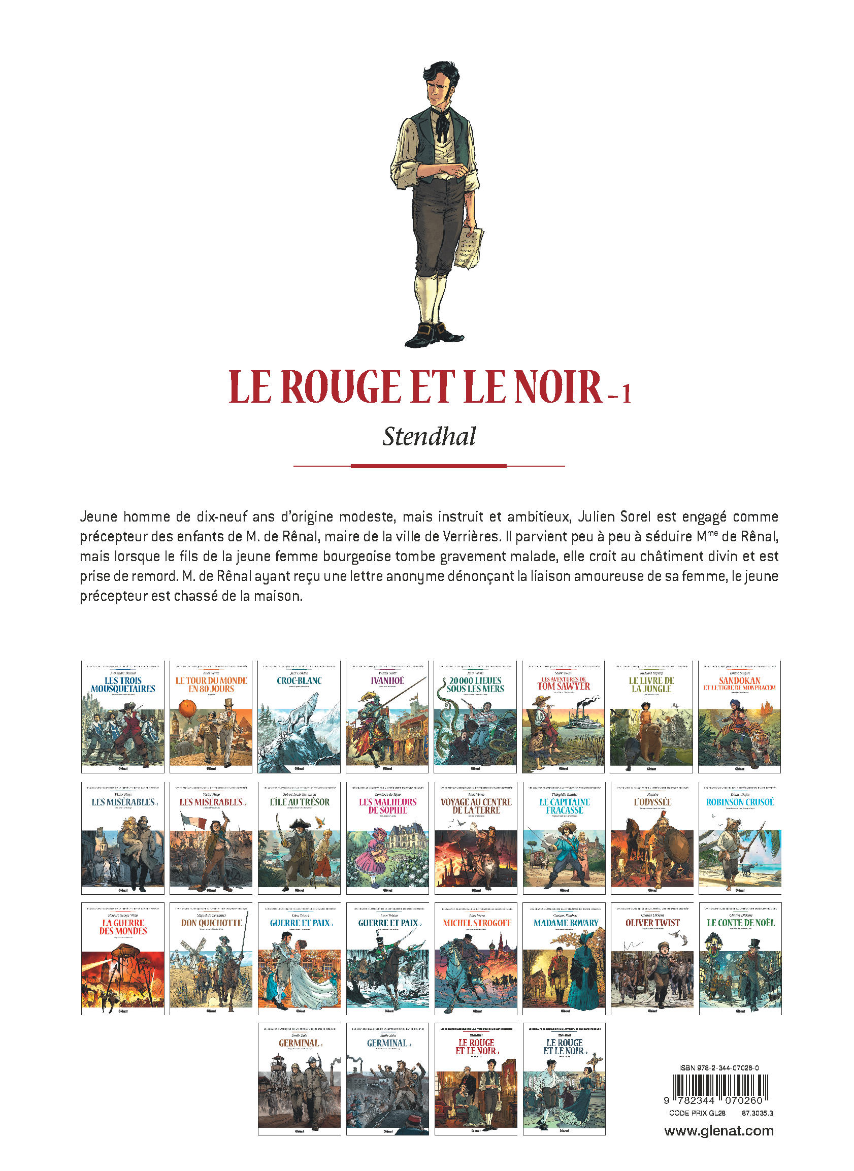 LE ROUGE ET LE NOIR EN BD T1