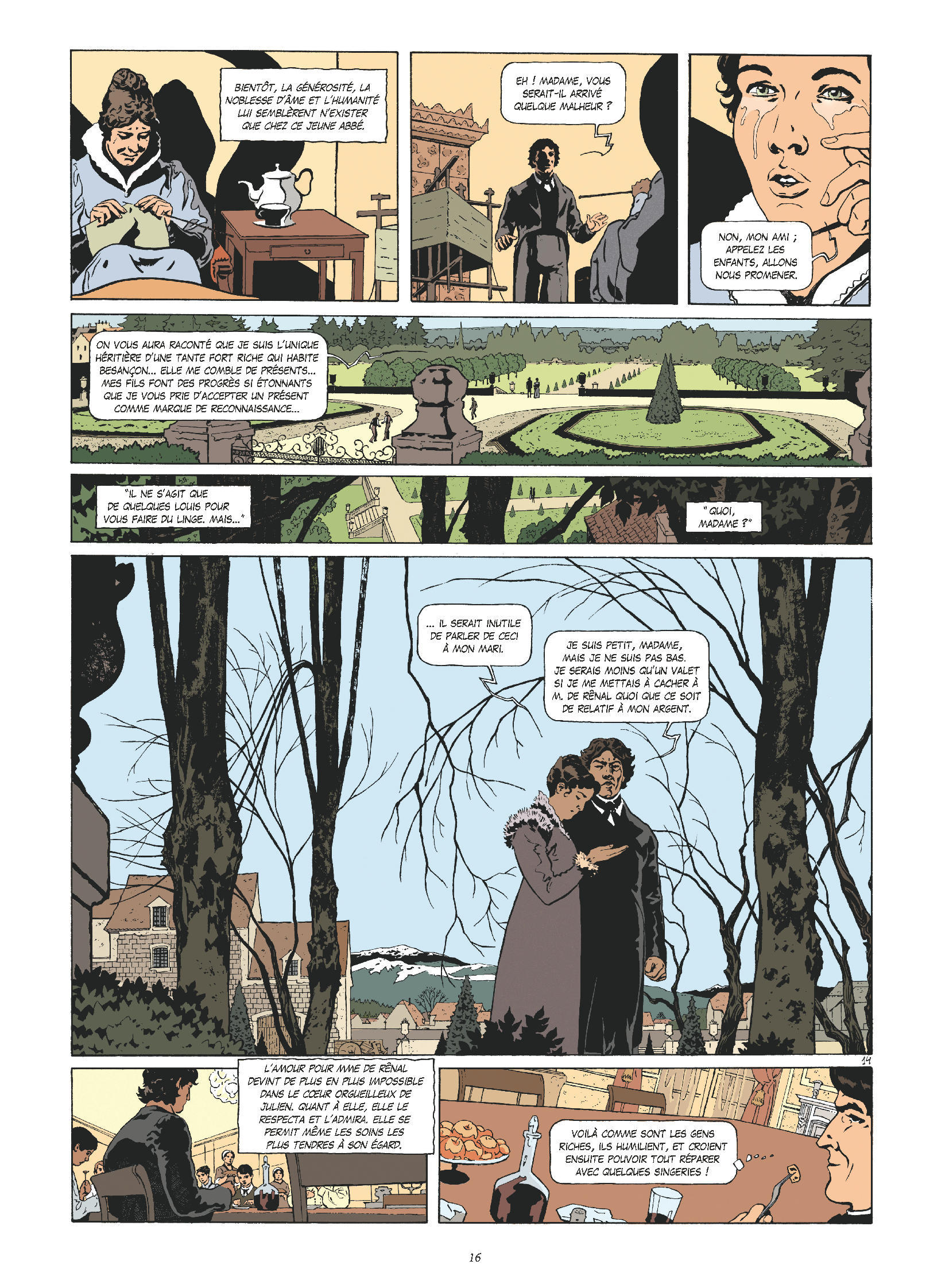 LE ROUGE ET LE NOIR EN BD T1