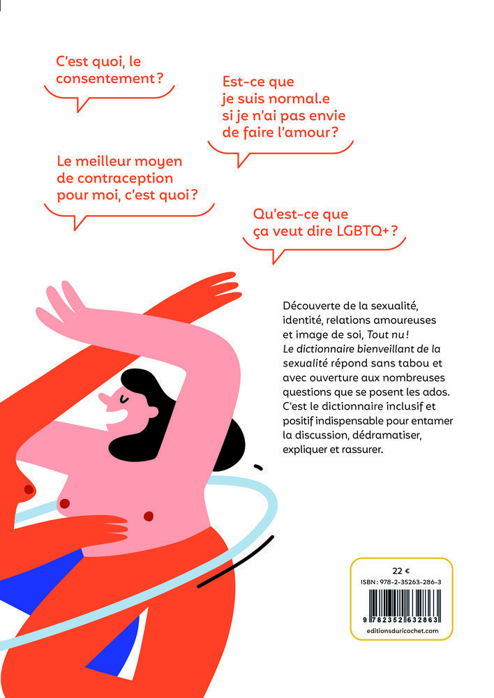 TOUT NU ! LE DICTIONNAIRE BIENVEILLANT DE LA SEXUALITE