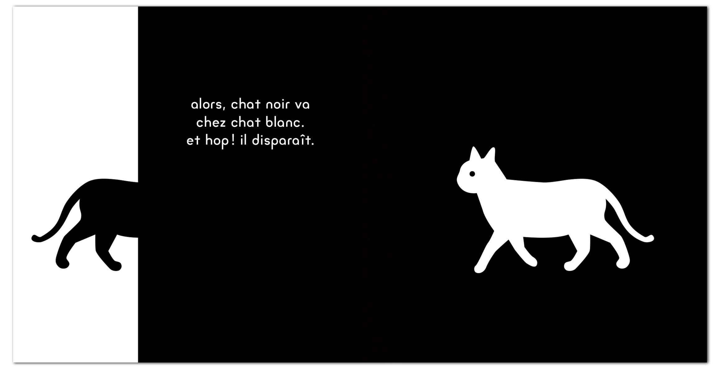 CHAT NOIR, CHAT BLANC CHAT NOIR, CHAT BLANC