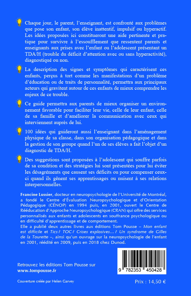 100 IDEES POUR MIEUX GERER LES TROUBLES DE L