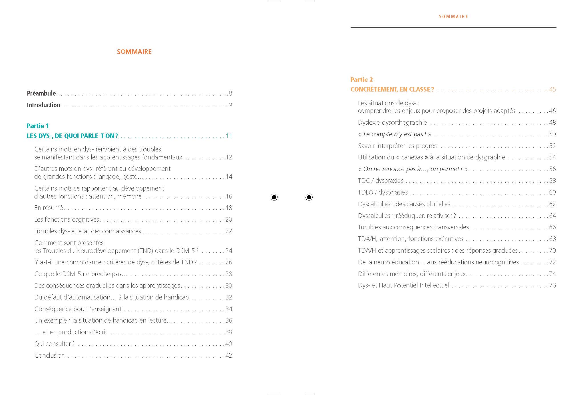 TROUBLES DYS- : ENSEMBLE, ALLONS A L