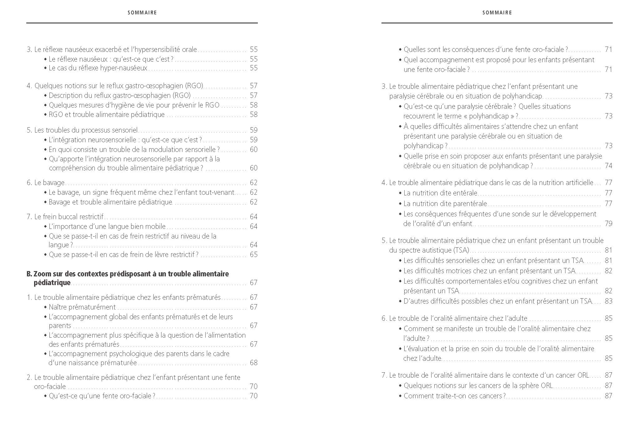 TROUBLES ALIMENTAIRES PEDIATRIQUES : COMPRENDRE LE TROUBLE ALIMENTAIRE PEDIATRIQUE (OU TROUBLE DE L