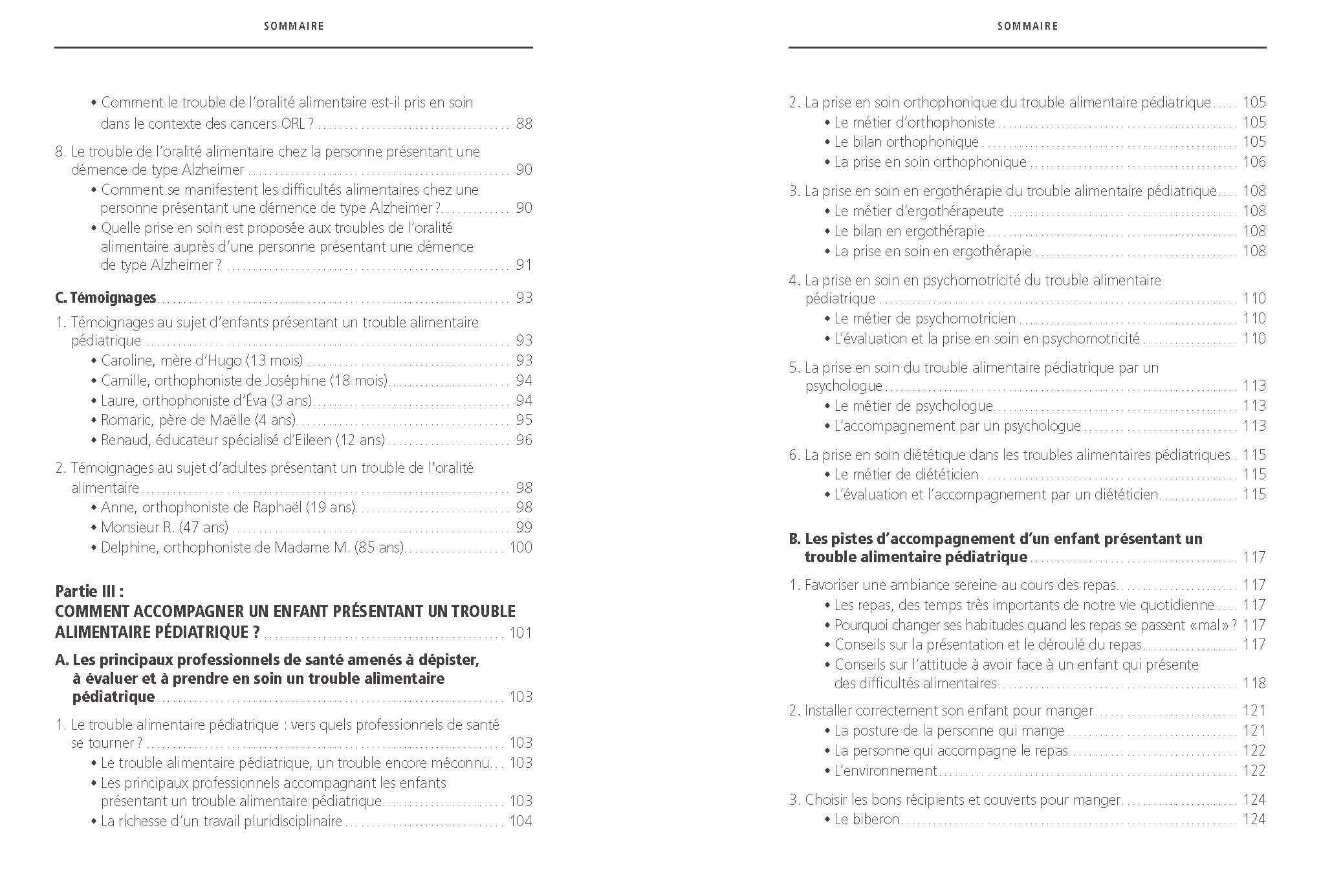 TROUBLES ALIMENTAIRES PEDIATRIQUES : COMPRENDRE LE TROUBLE ALIMENTAIRE PEDIATRIQUE (OU TROUBLE DE L